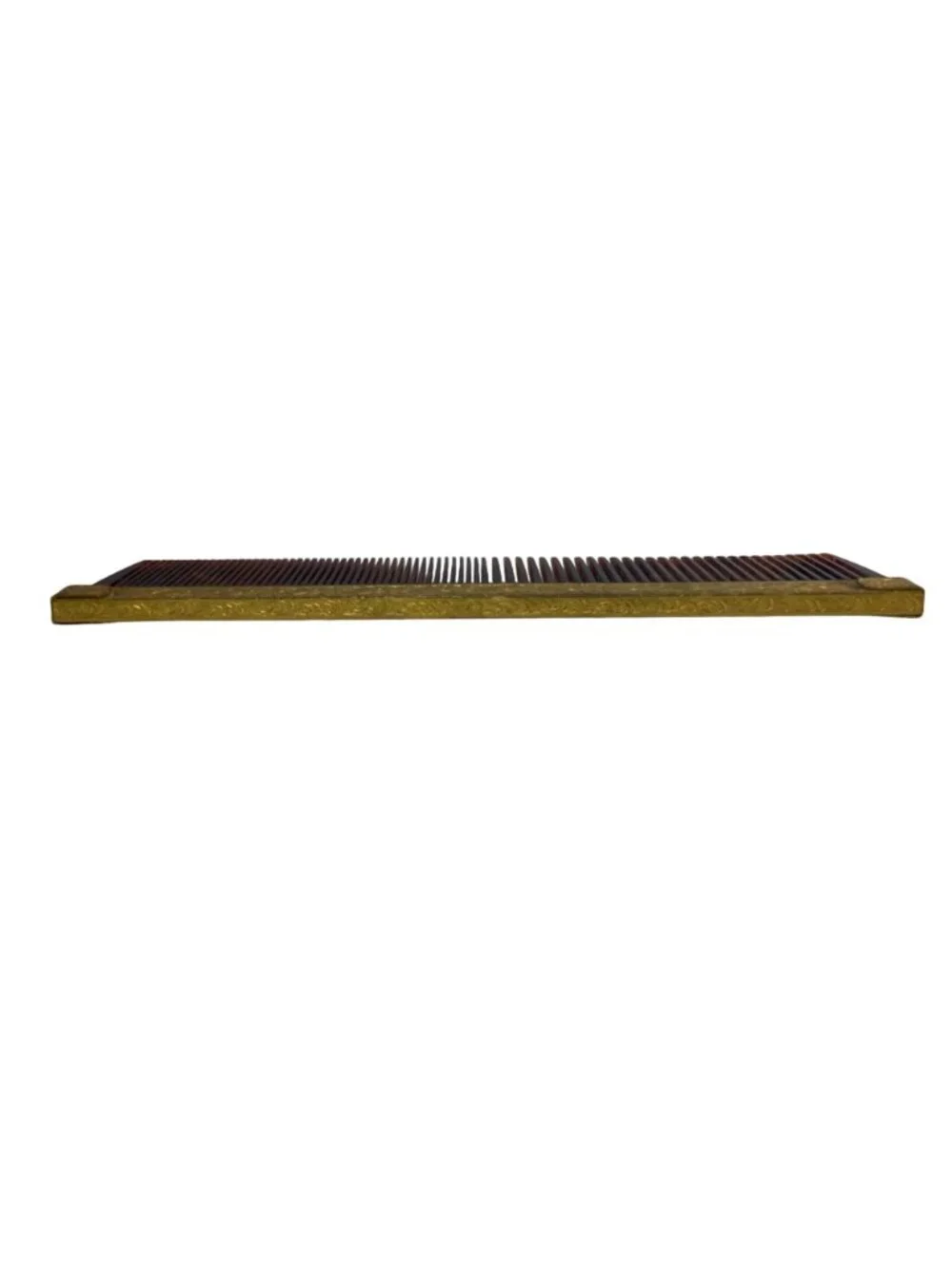 Vintage Ornate Tortoiseshell & Gold Tone Comb Dresser